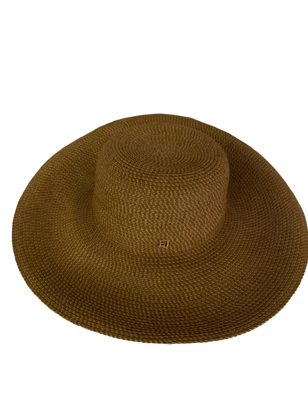Wide Brim Straw Sun Hat in Brown - Picture 1 of 3